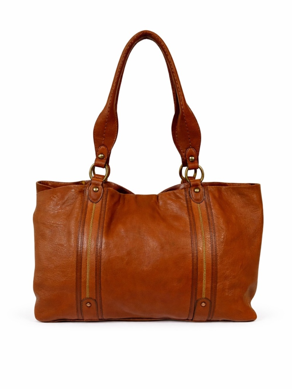 Sigrid Olsen Brown Leather Hobo structured Shoulder Bag - Picture 2 of 14